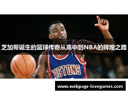 芝加哥诞生的篮球传奇从高中到NBA的辉煌之路
