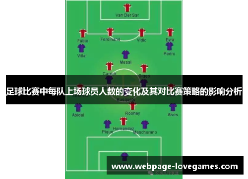 足球比赛中每队上场球员人数的变化及其对比赛策略的影响分析